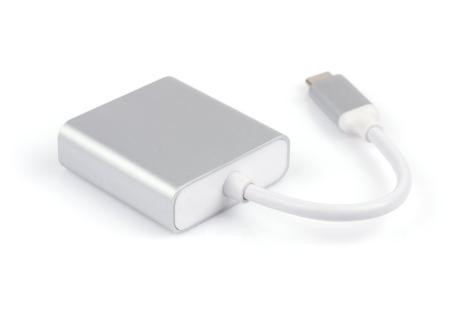 Перехідник Type-C Male to DVI 24+5 F 0.15m Vinga (USBCMDVI-01)