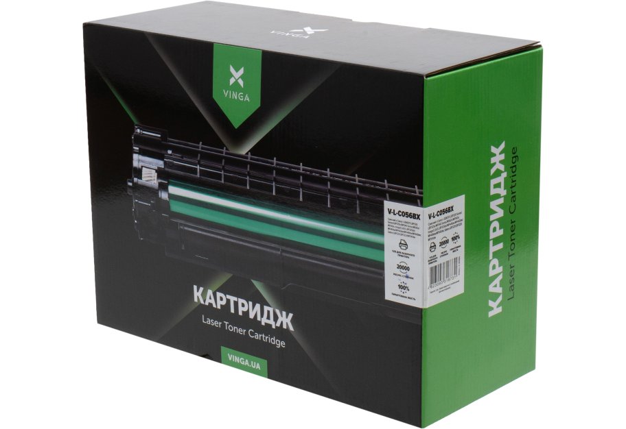 Картридж Vinga CANON 056H Black 20K (V-L-C056BX)