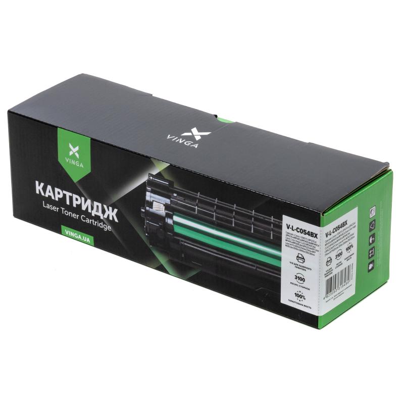 Картридж Vinga CANON 054H Black /CF500X Universal/3.1K (V-L-C054BX)