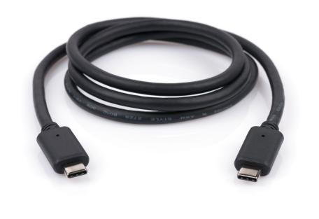 Дата кабель USB-C to USB-C 1.0m 5A USB 3.1 Vinga (USBCMCM01-1.0)