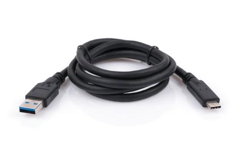 Дата кабель USB 3.0 AM to USB-C 1.0m 3A Vinga (USBAMCM01-1.0)