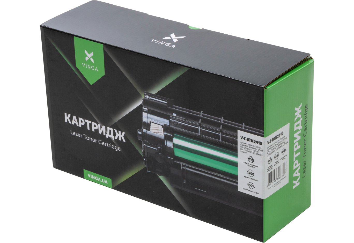 Картридж Vinga Brother TN2410 1.2К (V-T-BTN2410)