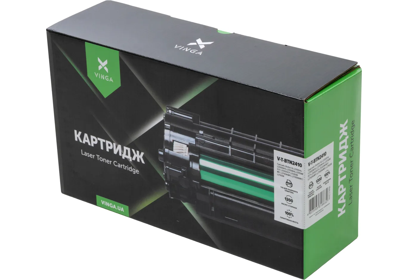Картридж Vinga Brother TN2410 1.2К (V-T-BTN2410)