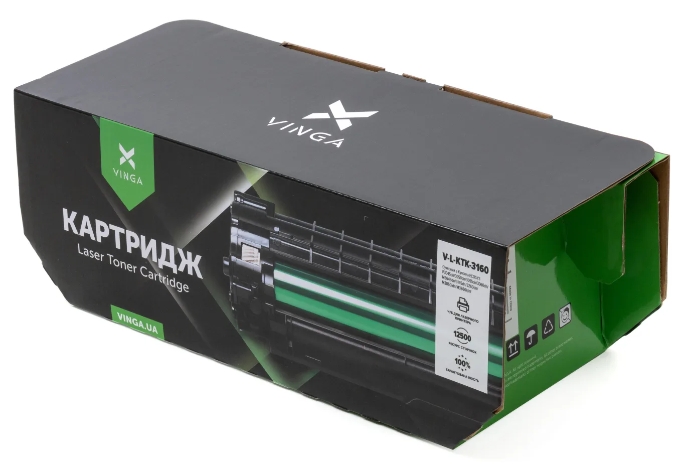 Картридж Vinga Kyocera TK-3160 12.5K (V-L-KTK-3160)