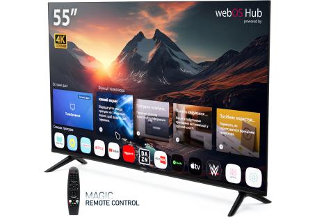 Телевізор Vinga S55UHD25QWEB