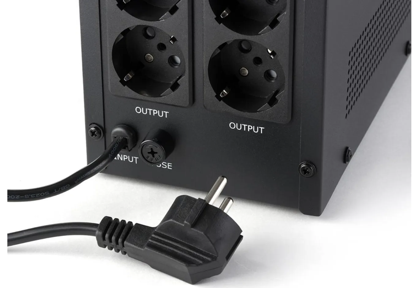 Uninterruptible Power Supply Vinga LCD 1200VA metal case with USB (VPC-1200MU)