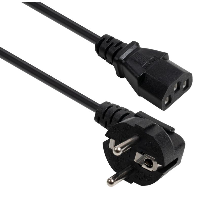 Кабель живлення C13 1.8m 1mm2 copper Vinga (VYPCC13181CU)