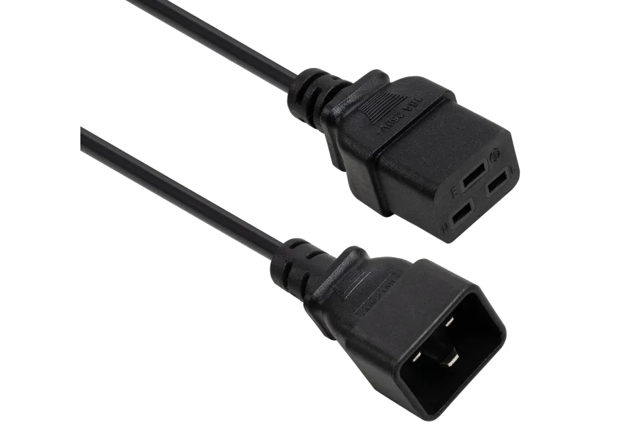 Кабель живлення C19 to C20 1.8m 1.5mm2 copper Vinga (VYPCC19201815CU)