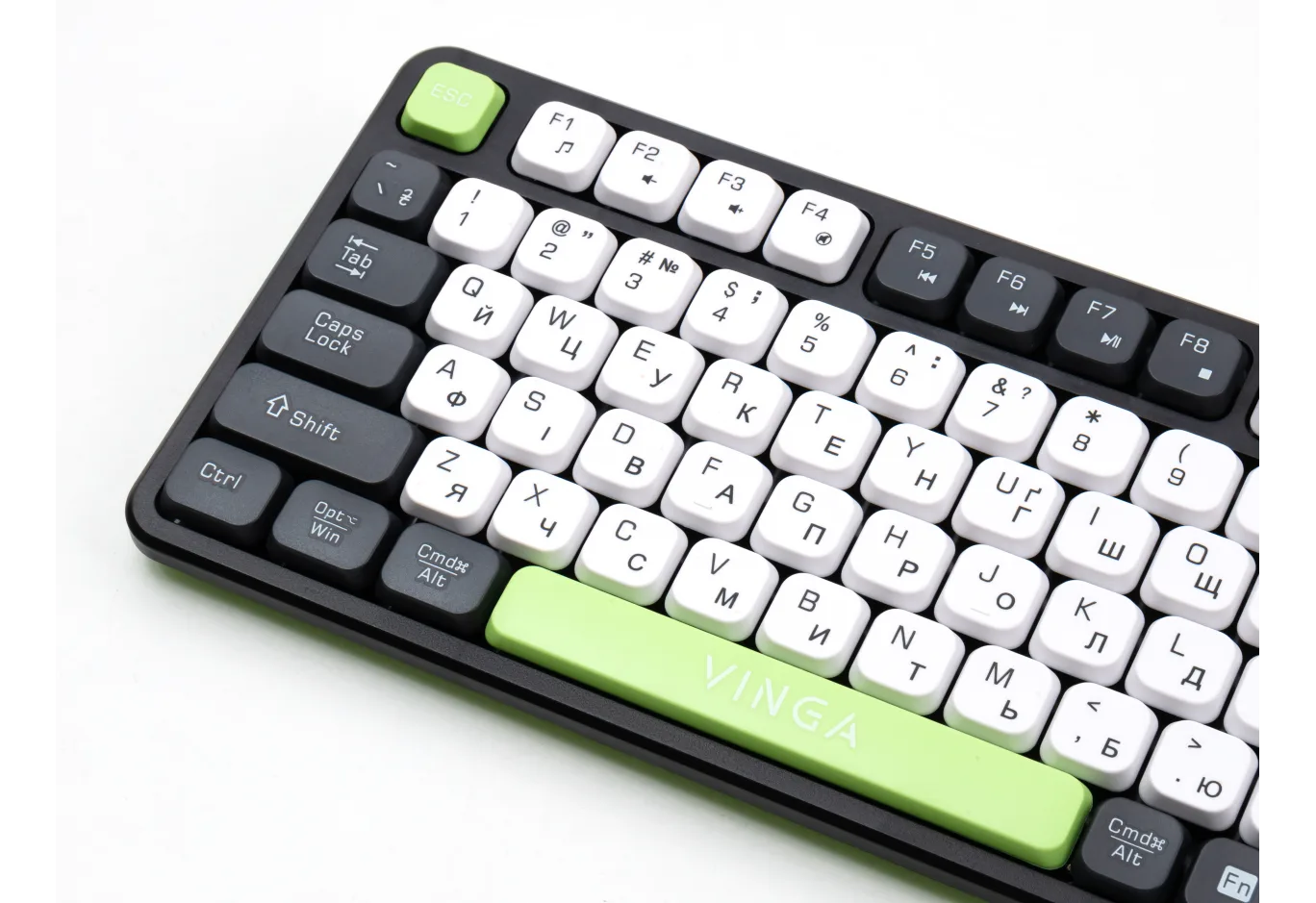 Клавіатура Vinga KBW-470 Wireless Gray (KBW-470 Gray)