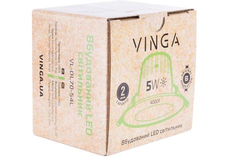 Світильник точковий Vinga VL-DL70-54L