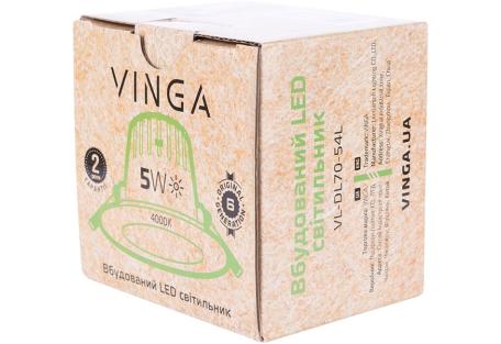 Світильник точковий Vinga VL-DL70-54L