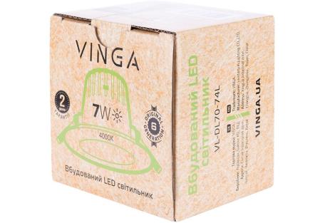 Світильник точковий Vinga VL-DL70-74L