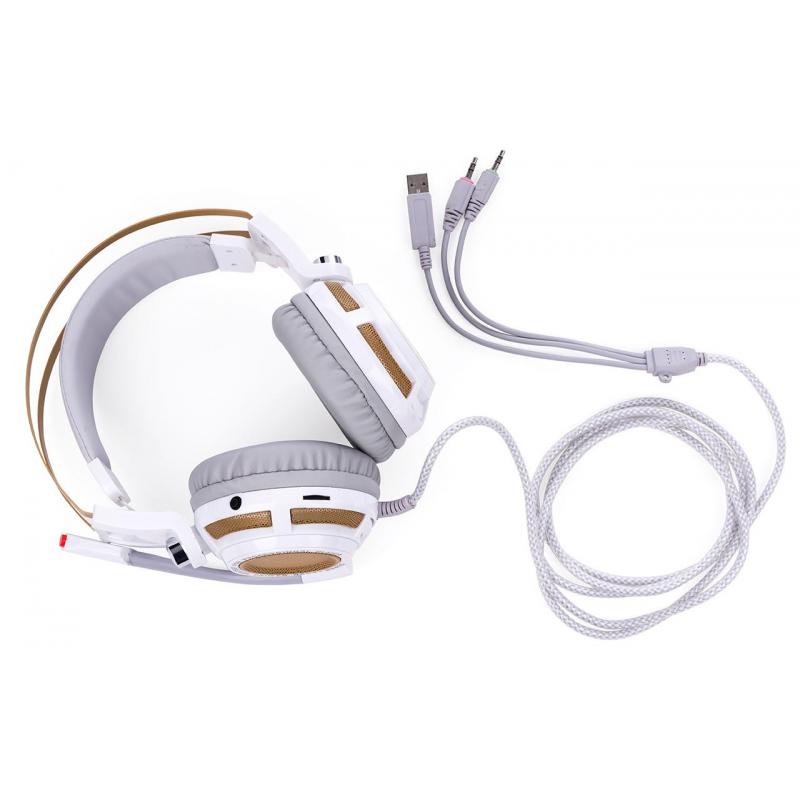 Навушники Vinga WereWolf White Gaming (WereWolf White)