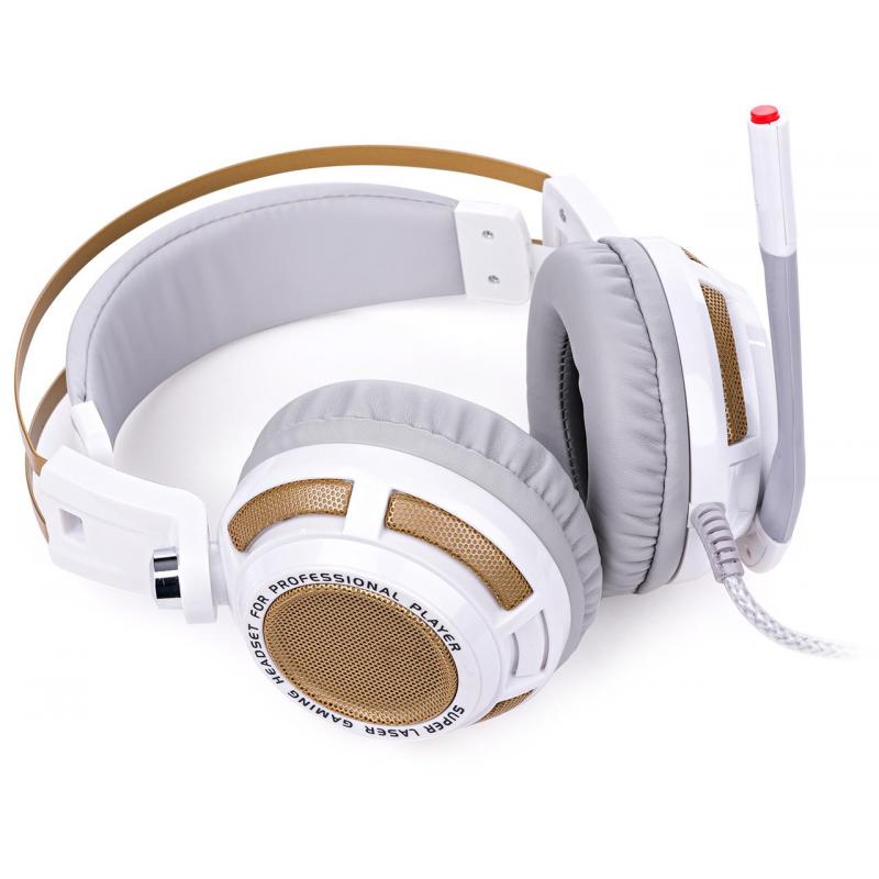 Навушники Vinga WereWolf White Gaming (WereWolf White)