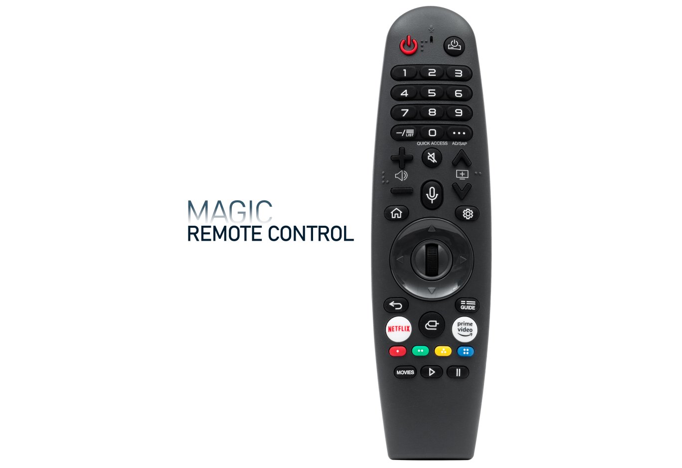 Пульт ДК для телевізора Vinga Magic Mouse (для S50UHD25B/S55UHD25B/S43UHD25BWEB)