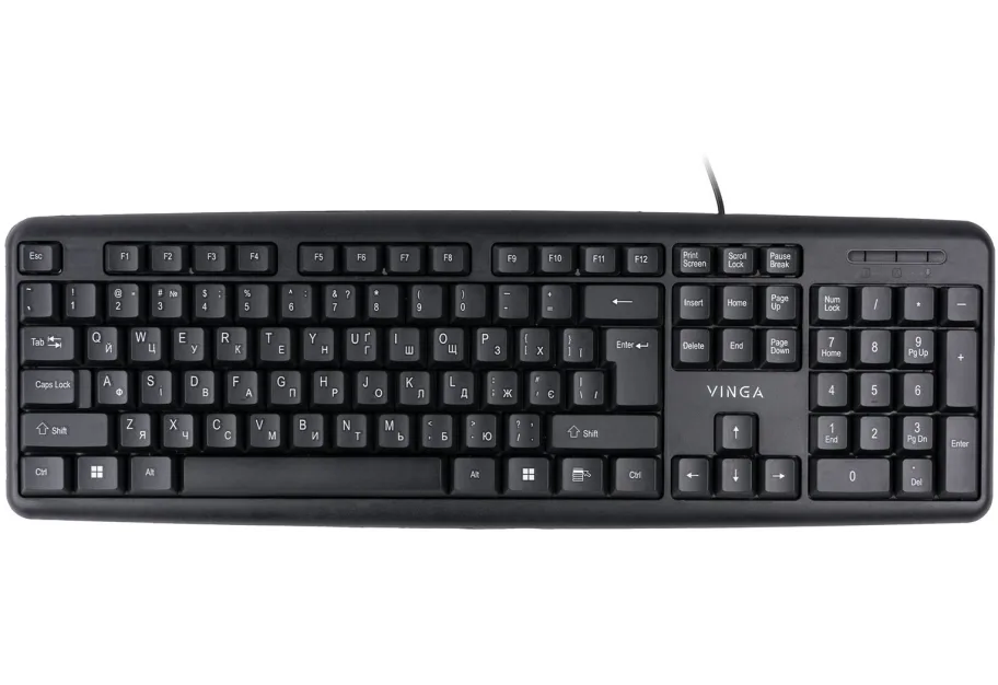 Клавіатура Vinga KB110BK