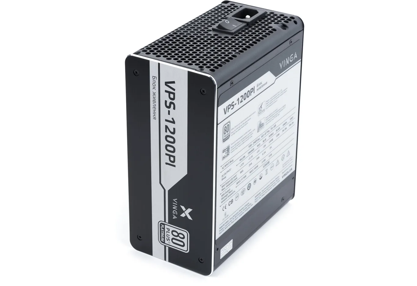 Блок живлення Vinga 1200W (VPS-1200Pl)