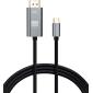 Кабель мультимедійний USB-C to DisplayPort M 1.5m v1.2 4K60Hz Vinga (VCPVCCD1215)