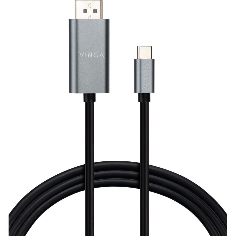 Кабель мультимедійний USB-C to HDMI M 1.5m v2.0 4K60Hz Vinga (VCPVCCH2015)