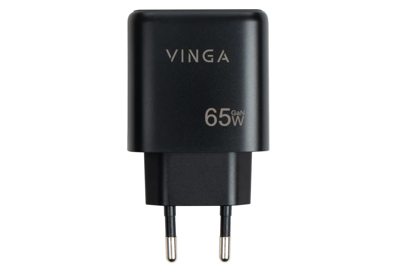 Charger Vinga GaN 65W PD+QC 2C1A ports Wall Charger (VCPCHCCA65B)
