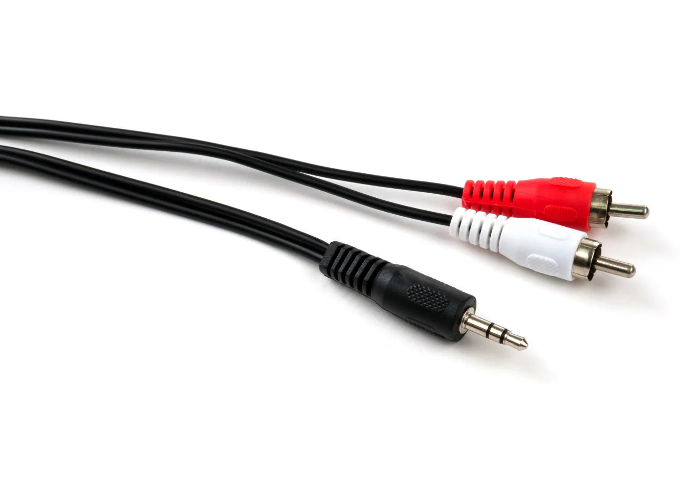 Multimedia cable 3.5mm M to 2xRCA M 5.0m Vinga (VCPDCJ35MRCA25BK)