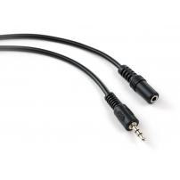 Кабель мультимедійний 3.5mm M to 3.5mm F 1.8 m Vinga (VCPDCJ35MF1.8BK)