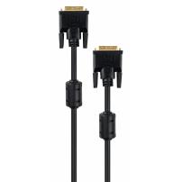 Кабель мультимедійний DVI M to DVI M 1.8m 24+1pin Vinga (VCPDCDVIMM1.8BK)
