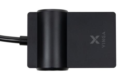 Зарядний пристрій Vinga 65W PD/QC 2xUSB-C+2xUSB-A+2xSchukoF 1.5m CEE7/7 (VCHG2OAC65)