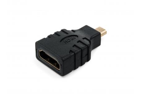 Перехідник HDMI AF to HDMI D (micro) AM Vinga (VCPHDMIFMM)