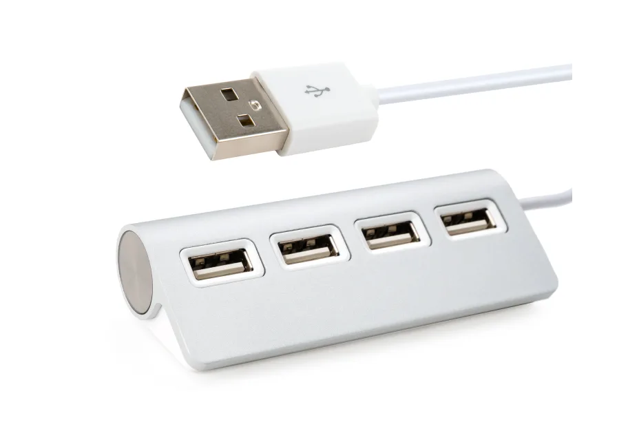 Hub Vinga USB 2.0 to 4*USB2.0 metal (VCPH2USB4)