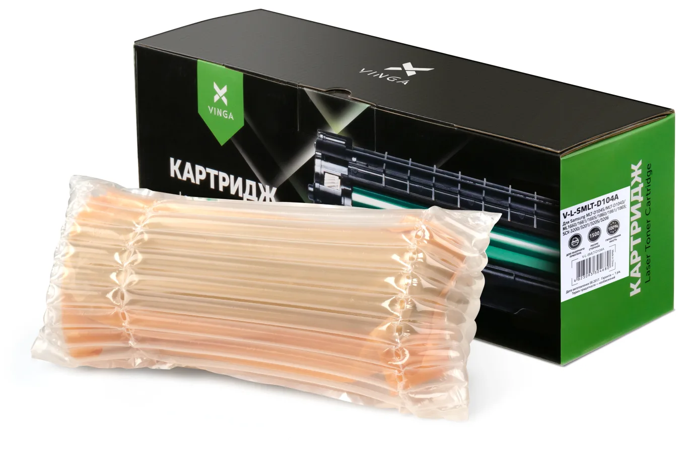 Картридж Vinga Samsung ML-1660/SCX-3200, MLT-D104S/MLT-D1043 (V-L-SMLT-D104A)