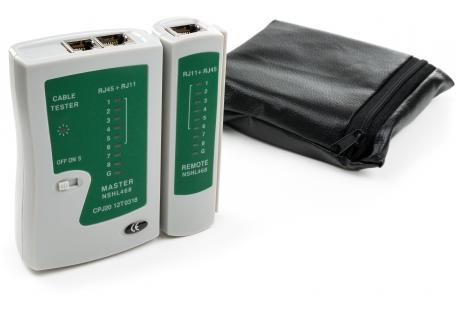 Тестер кабельний Vinga RJ-45/RJ-11 (VCPTT1145)