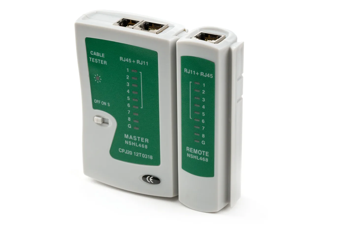 Cable tester Vinga RJ-45/RJ-11 (VCPTT1145)