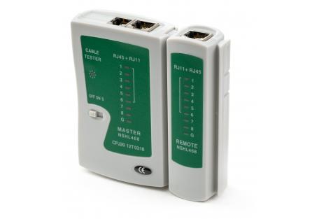 Тестер кабельний Vinga RJ-45/RJ-11 (VCPTT1145)