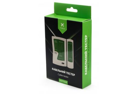 Тестер кабельний Vinga RJ-45/RJ-11 (VCPTT1145)