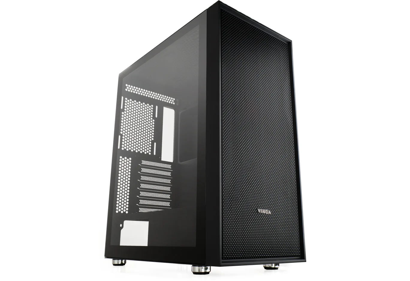 Корпус для ПК Vinga Pillar Black