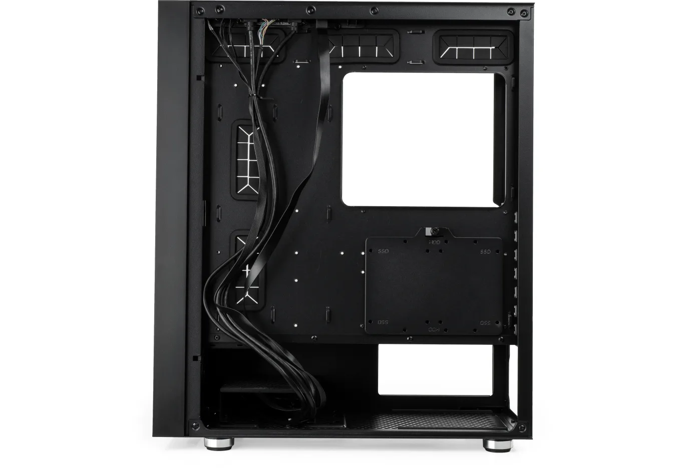 Корпус для ПК Vinga Pillar Black