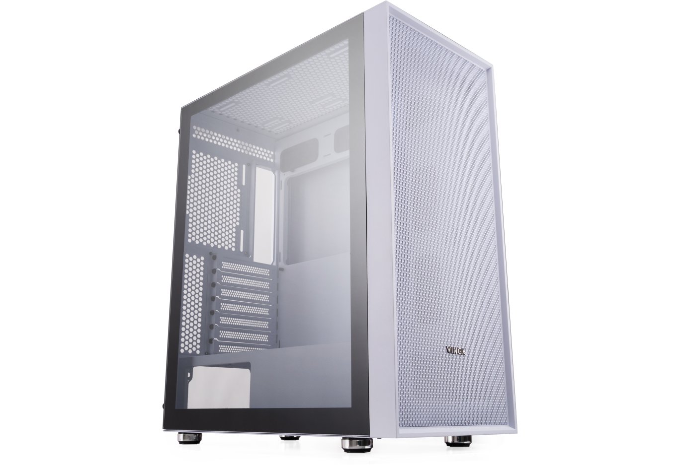 Корпус для ПК Vinga Pillar White