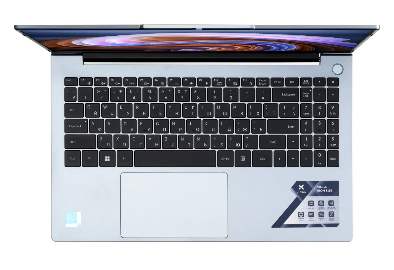 Laptop Vinga Iron S151 (S151-133432512SWP)