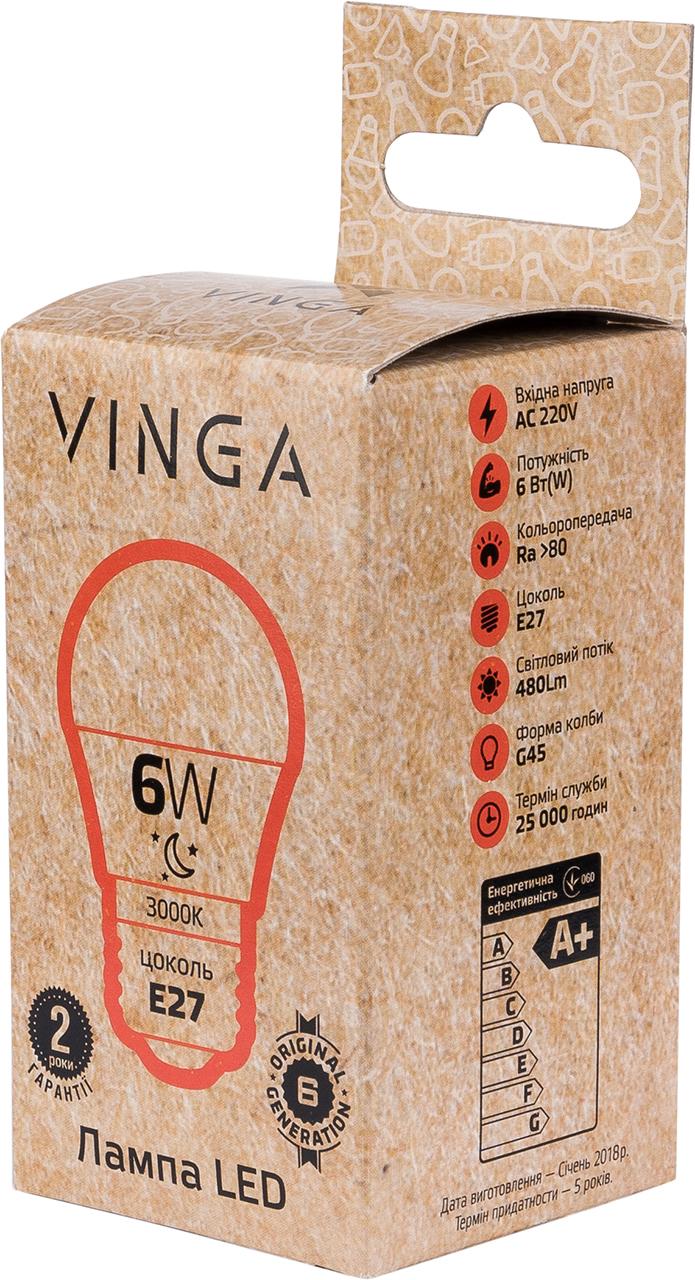 Light bulb Vinga VL-G45E27-63L