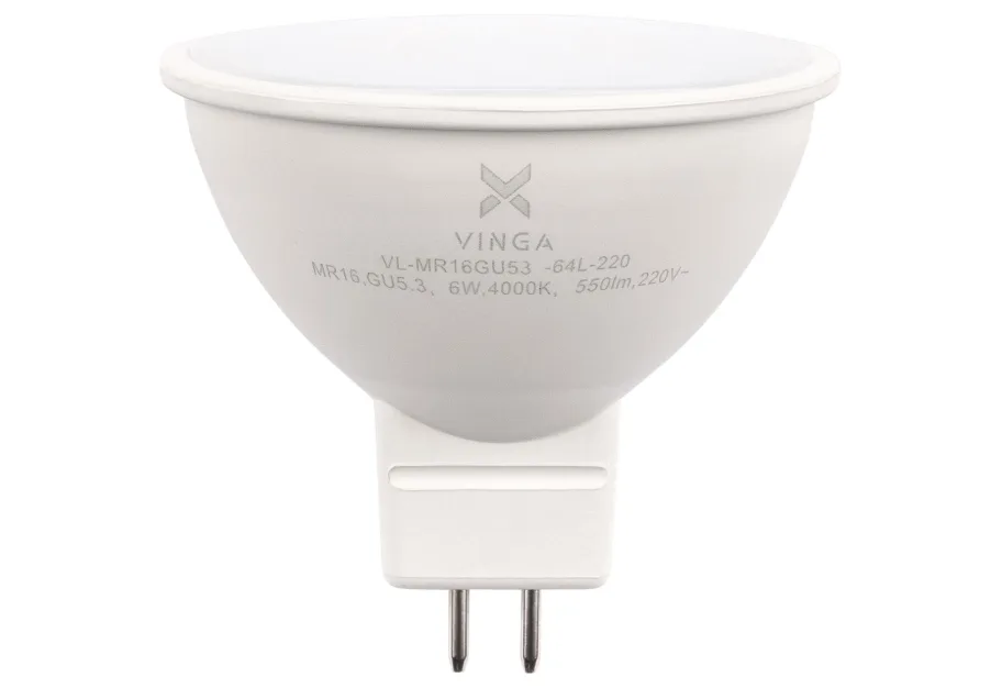 Лампочка Vinga VL-MR16GU53-64L-220