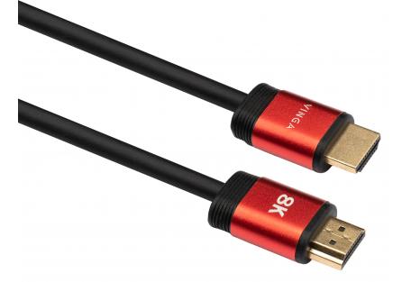 Кабель мультимедійний HDMI M to HDMI M 3.0m V2.1 8K Vinga (VCPHDMIMM213)