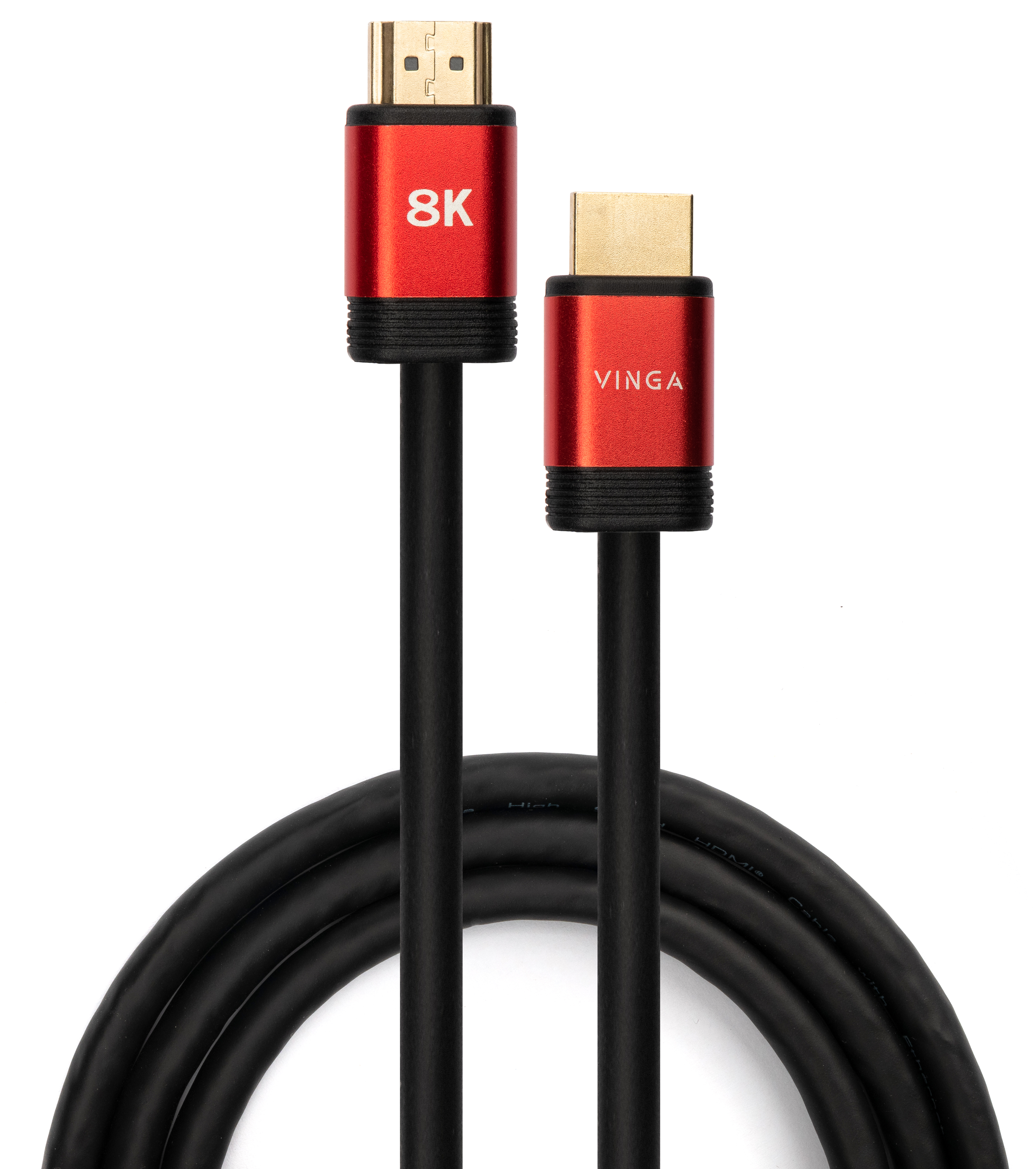 Multimedia cable HDMI M to HDMI M 1.8m V2.1 8K Vinga (VCPHDMIMM211.8)