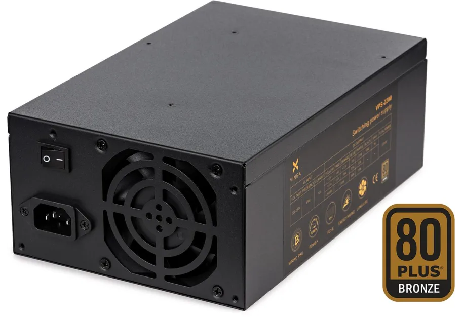 Блок живлення Vinga 2200W (VPS-2200 Mining edition)