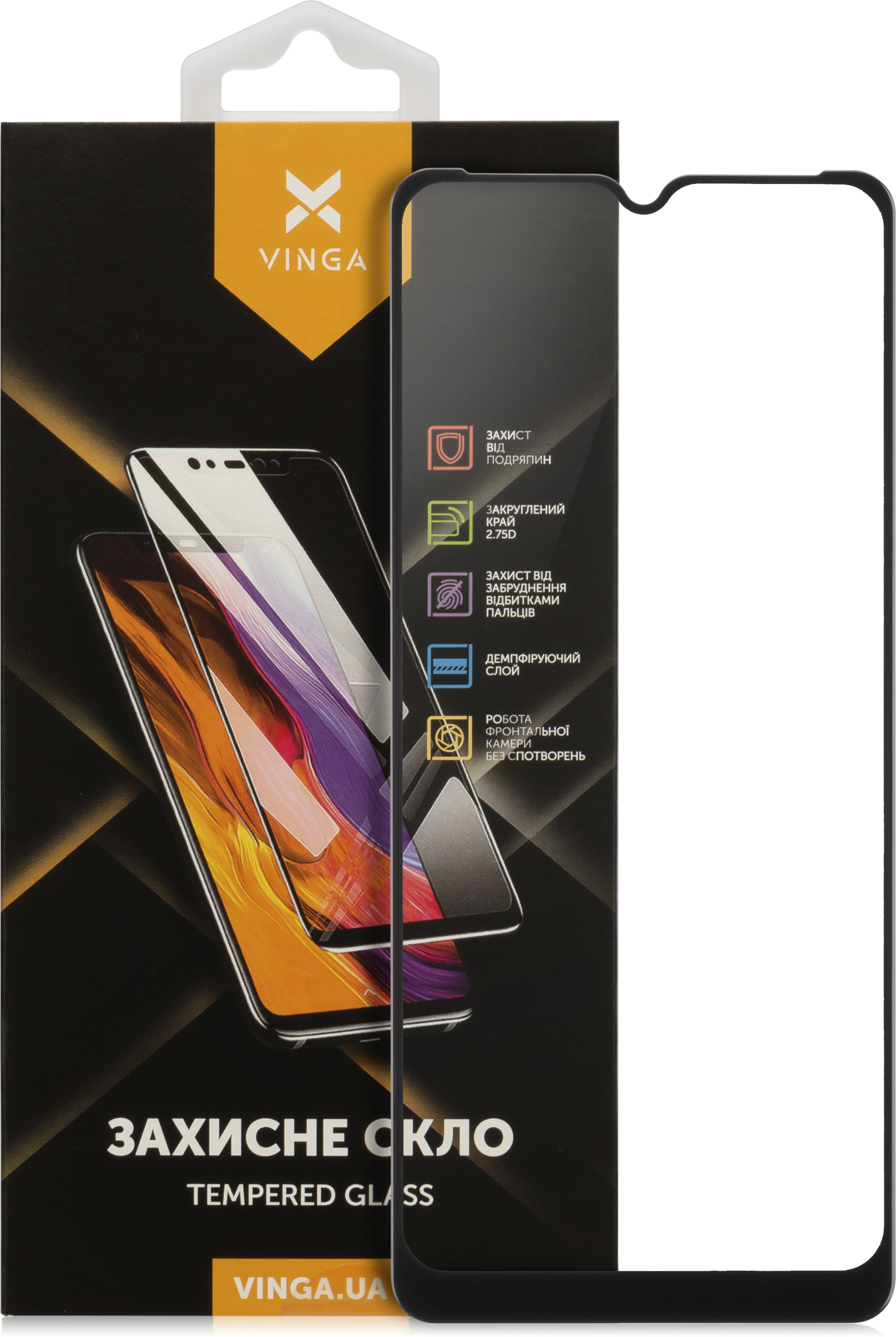 Protective glass Vinga Nokia 2.4 (VGN24DS)