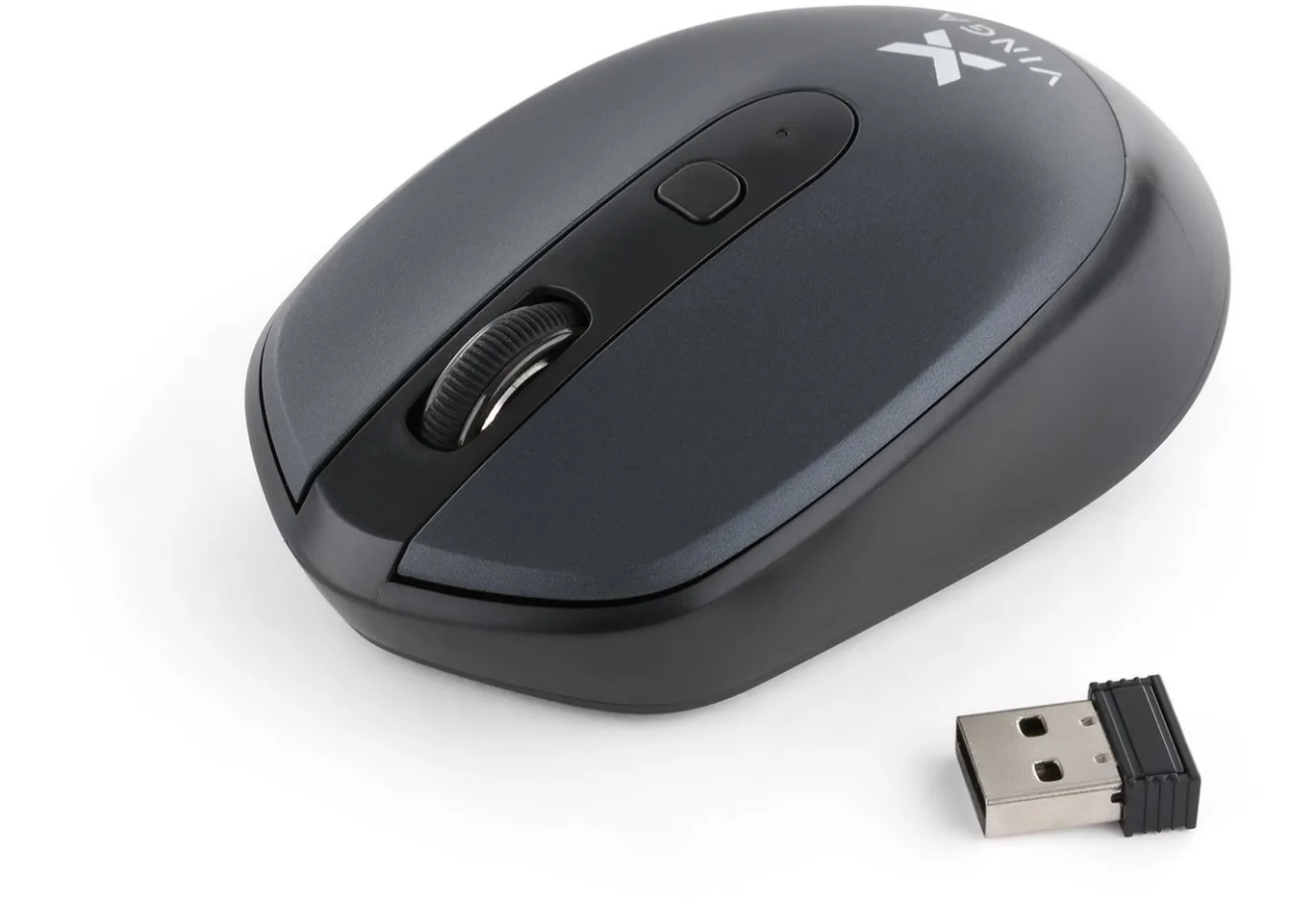 Мишка Vinga MSW-908 Silent Click grey