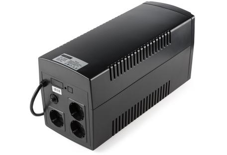 Пристрій безперебійного живлення Vinga LED 1500VA plastic case (VPE-1500P)