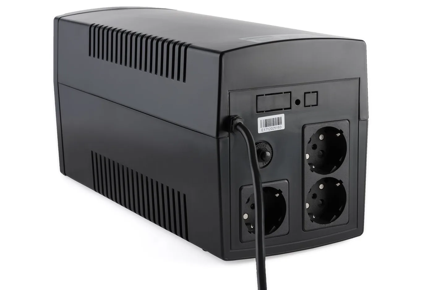 Пристрій безперебійного живлення Vinga LED 1500VA plastic case (VPE-1500P)