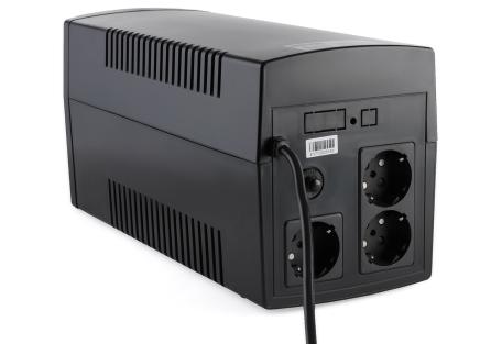 Пристрій безперебійного живлення Vinga LED 1500VA plastic case (VPE-1500P)