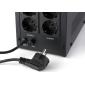 Пристрій безперебійного живлення Vinga LCD 2000VA metall case (VPC-2000M)
